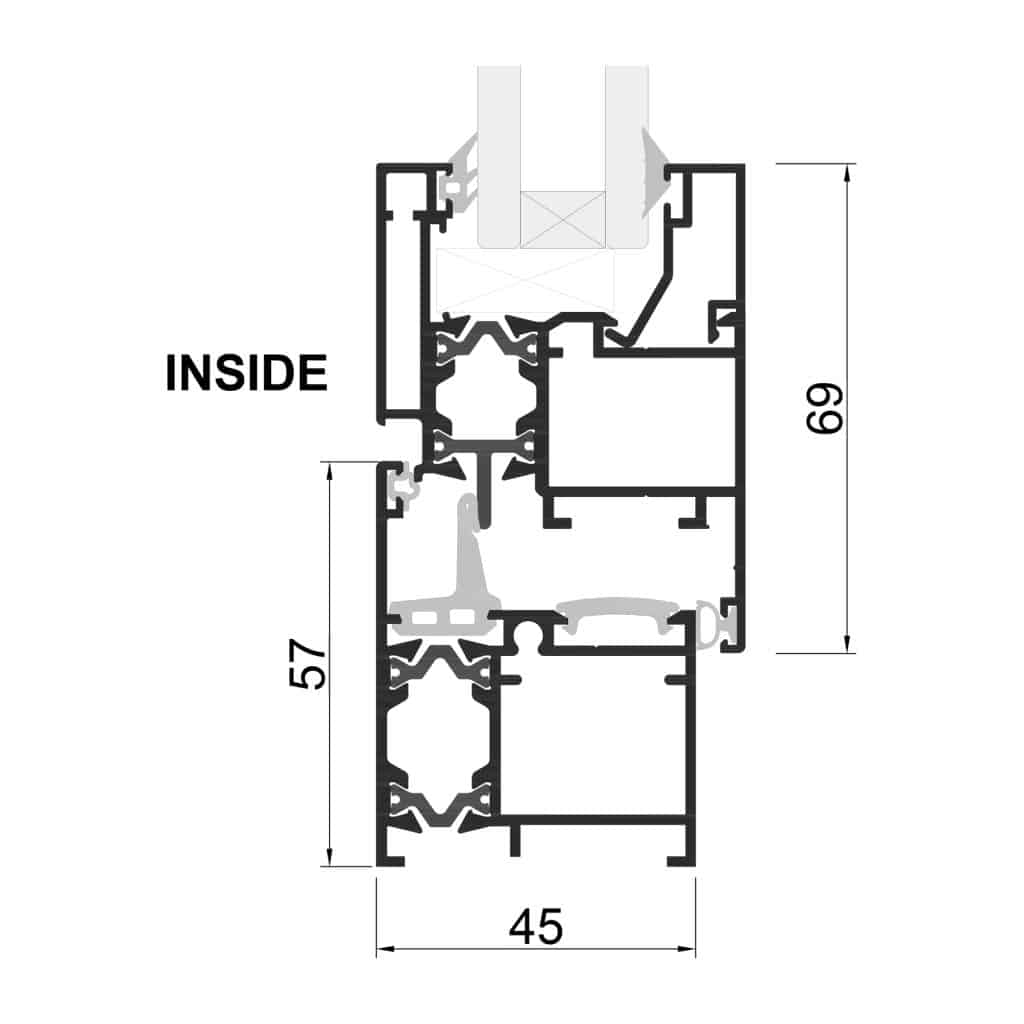 EC45TB Dimensions